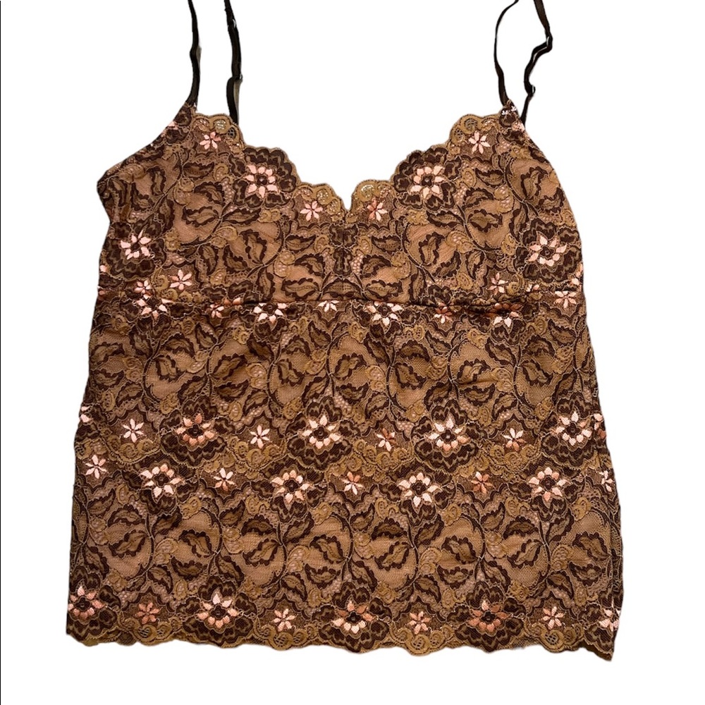 90s Y2K Lace Tank